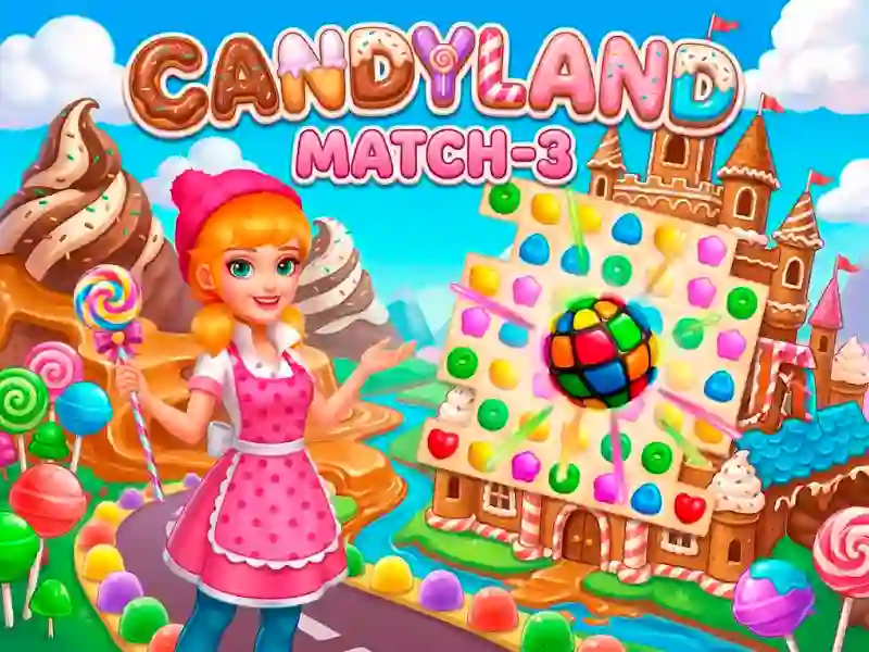 Mchezo Candyland: Match-3 online