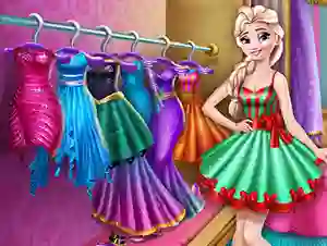 Mchezo Ice Queen Wardrobe Cleaning online