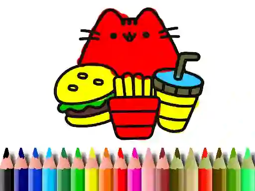 Mchezo Back To School: Cute Cats Coloring online