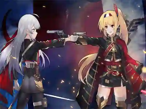 Mchezo Anime Girl With Gun online