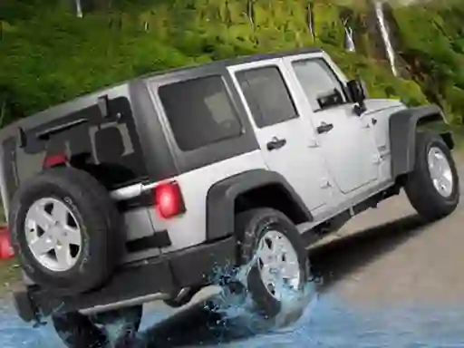 Mchezo 4x4 Passenger Jeep Driving game 3D online