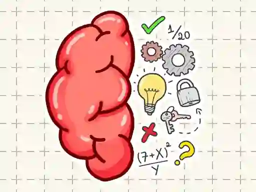 Mchezo Brain Tricky Puzzles online