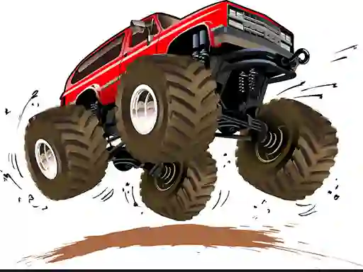 Mchezo Monster Trucks Memory online