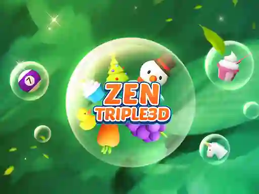 Mchezo Zen Triple 3d online