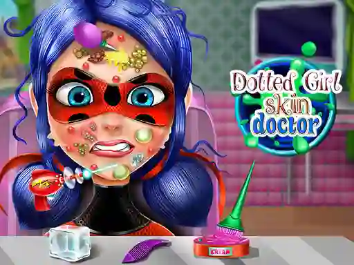 Mchezo Dotted Girl Skin Doctor online