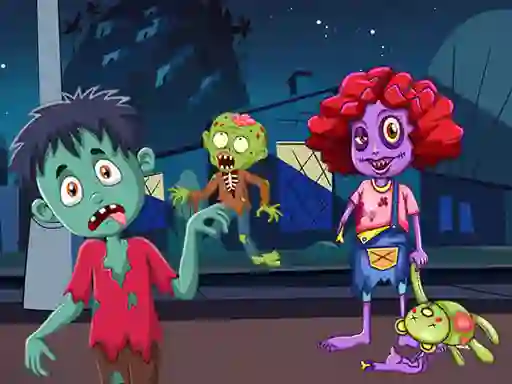 Mchezo Zombie Fun Jigsaw online