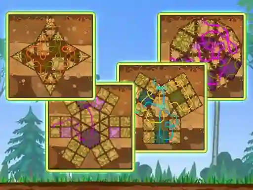 Mchezo Tangled Gardens online