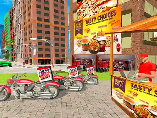 Mchezo Pizza Delivery Boy Simulation online