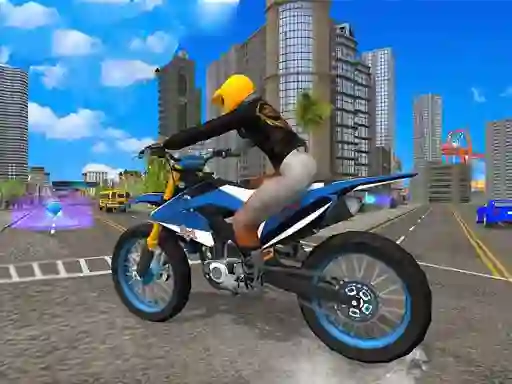 Mchezo City Bike Stunt Racing online
