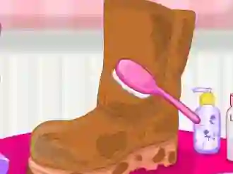 Mchezo Uggs clean and care online