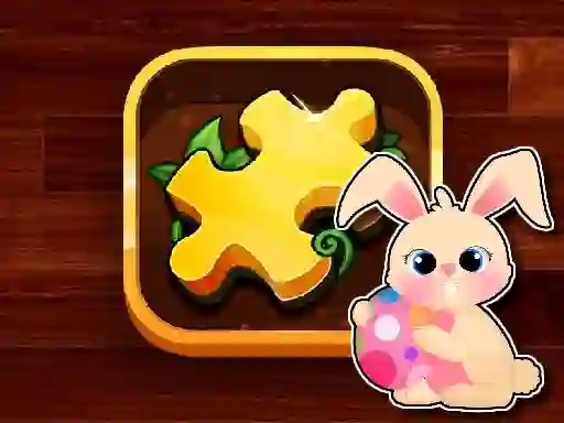Mchezo Easter Puzzle Time online