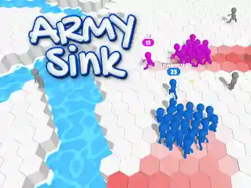 Mchezo Army Sink online