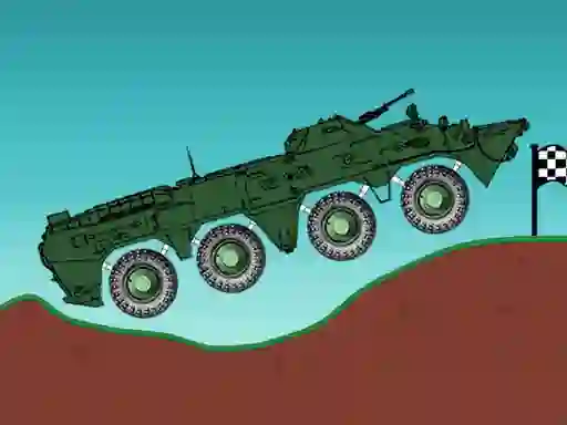 Mchezo Car Physics BTR 80 online