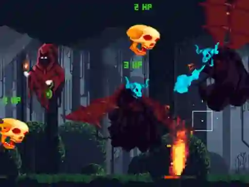 Mchezo The Flaming Forest online