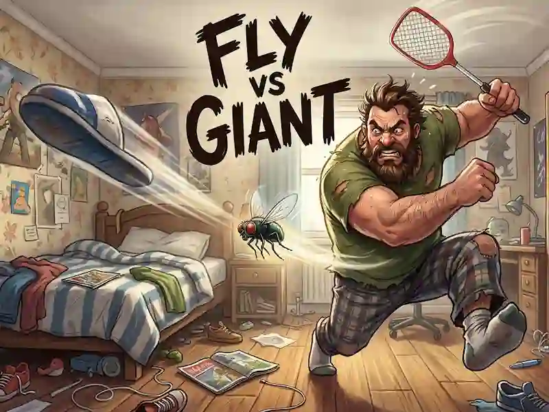 Mchezo Fly vs Giant online