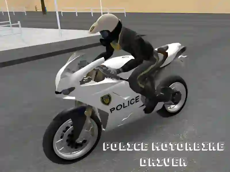 Mchezo Police Motorbike Driver online