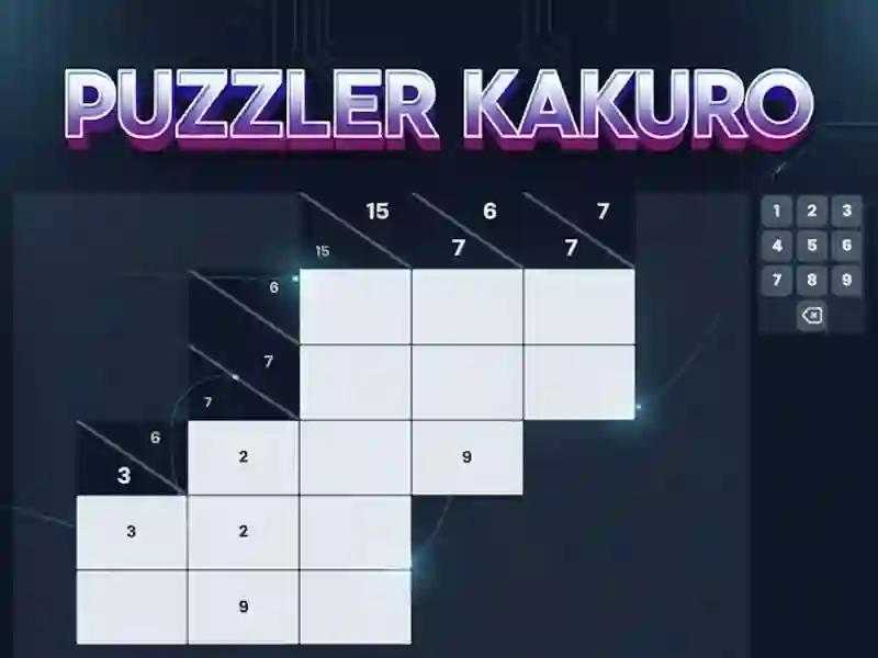 Mchezo Puzzler Kakuro online