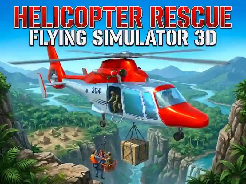Mchezo Helicopter Rescue Flying Simulator 3d online