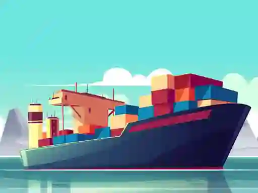 Mchezo Cargo Ships Jigsaw online
