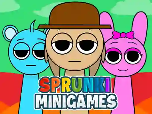 Mchezo Sprunki Mini Games online