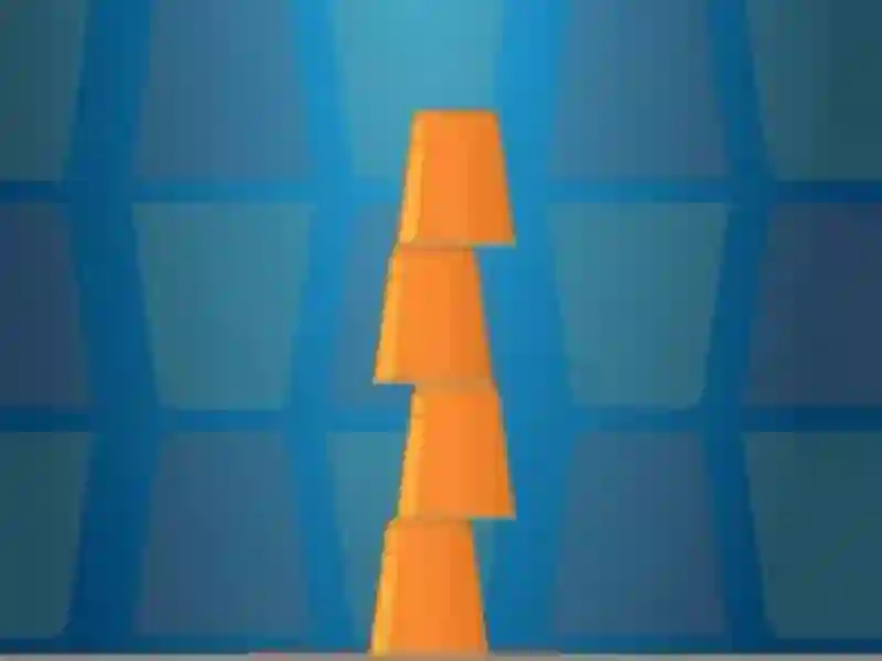 Mchezo Cups Tower Builder online