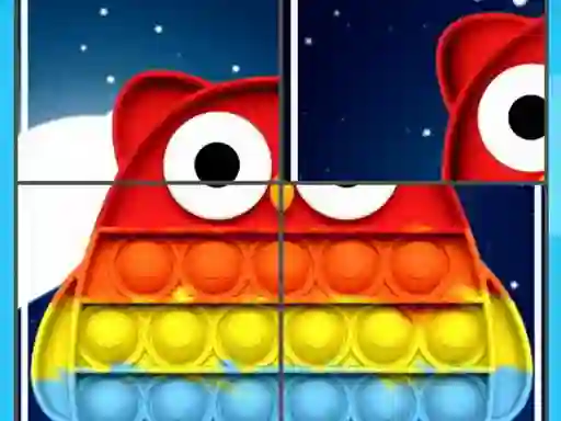 Mchezo Owl Pop It Rotate online