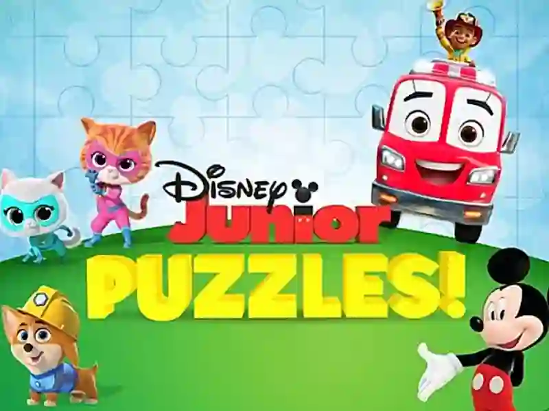 Mchezo Disney Junior Puzzles online