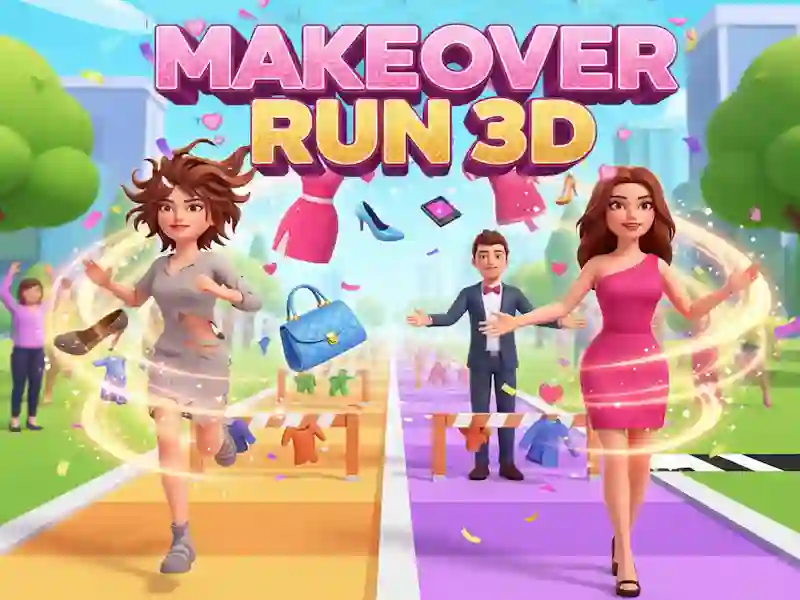 Mchezo Makeover Run 3D online