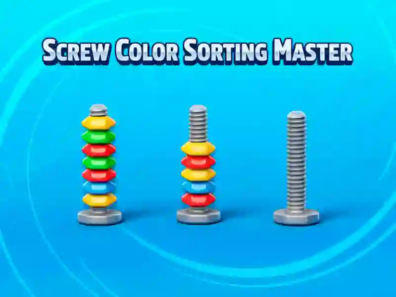 Mchezo Screw Color Sorting Master online