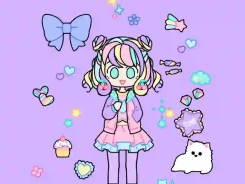 Mchezo Pastel Girl Dress Up online
