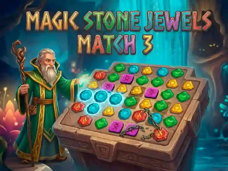 Mchezo Magic Stone Jewels Match 3 online