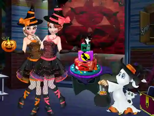 Mchezo Halloween Special Party Cake online