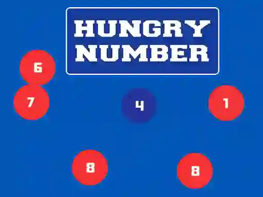 Mchezo Hungry Number online