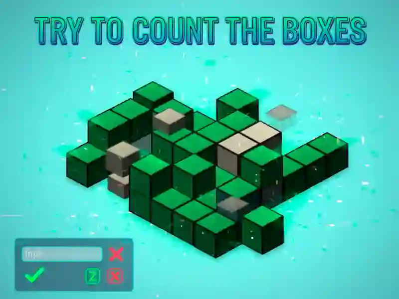 Mchezo Try To Count The Boxes online
