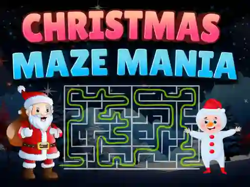 Mchezo Christmas Maze Mania online
