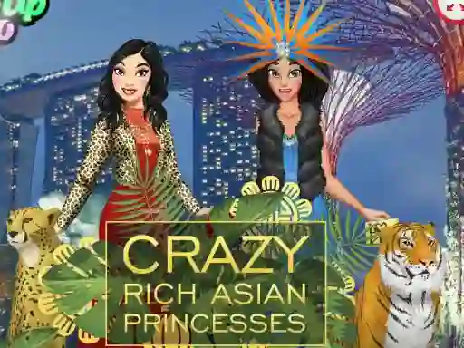 Mchezo Crazy Rich Asian Princesses online