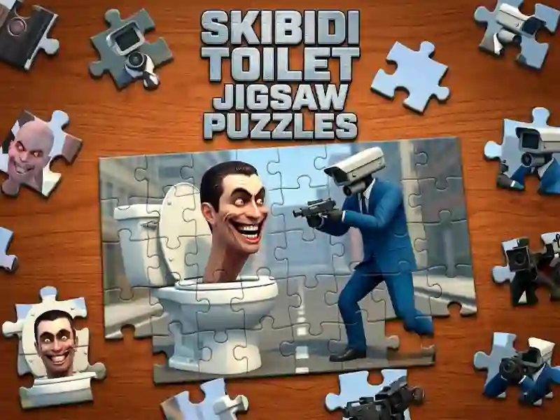 Mchezo Skibidi Toilet Jigsaw Puzzles online