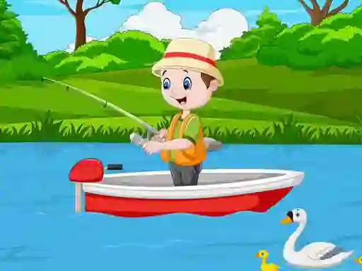 Mchezo Fishing Jigsaw online