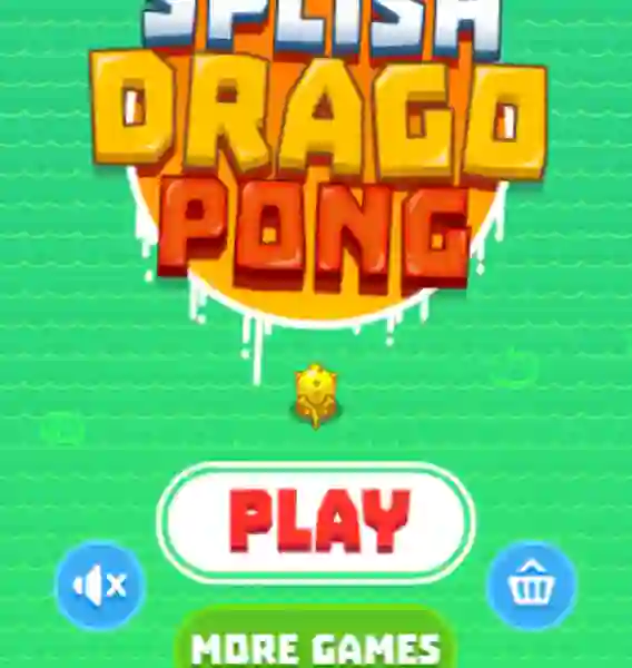 Mchezo Splish Drago Pong online
