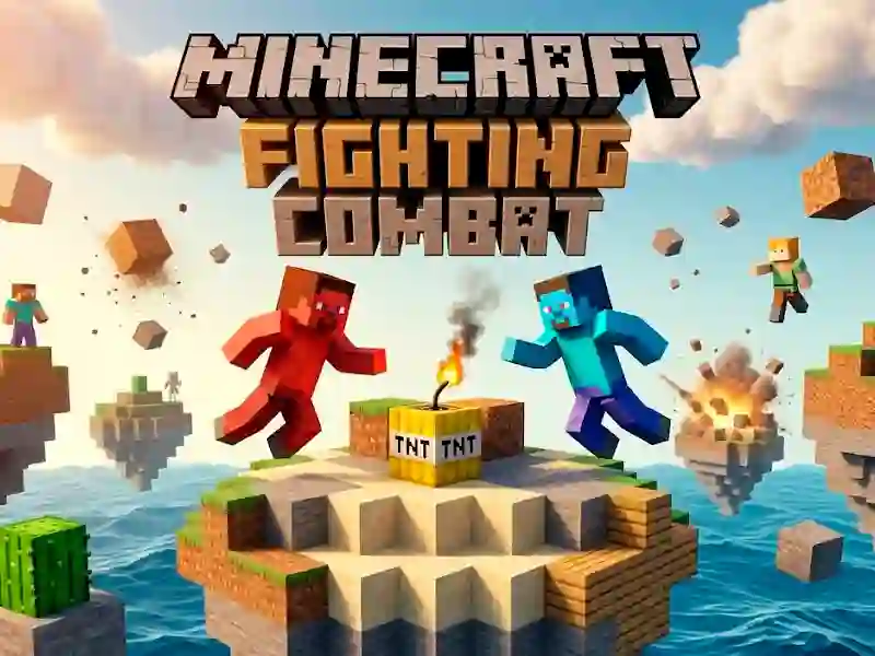 Mchezo Minecrafts Fighting Combat online