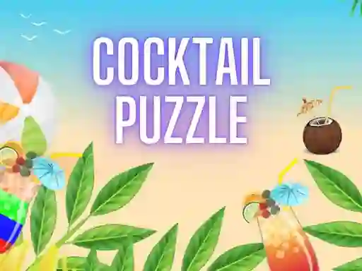 Mchezo Cocktail Puzzle online