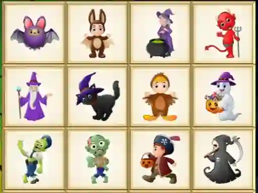 Mchezo Halloween Board Puzzles online