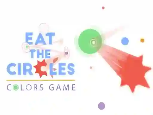 Mchezo Eat the circles Colors Game online