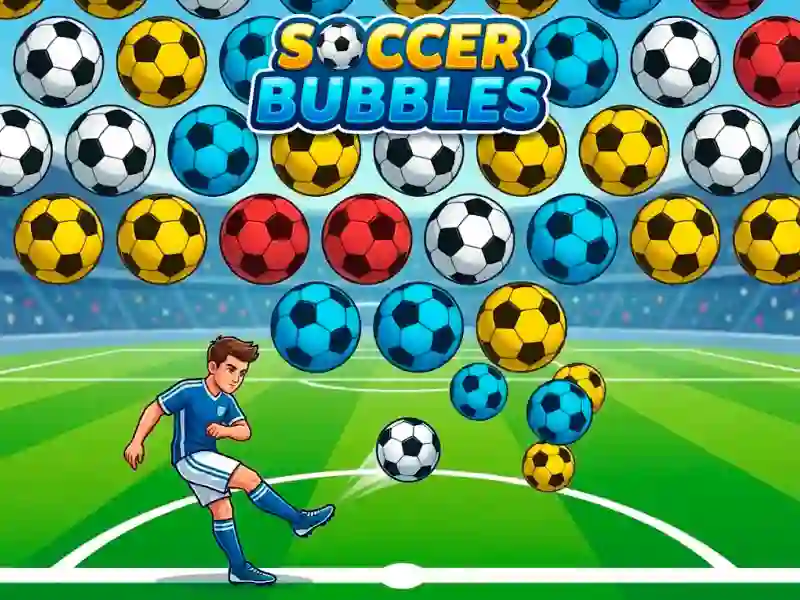 Mchezo Soccer Bubbles online