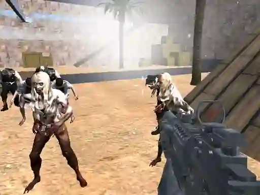 Mchezo Combat Strike Zombie Survival Multiplayer online