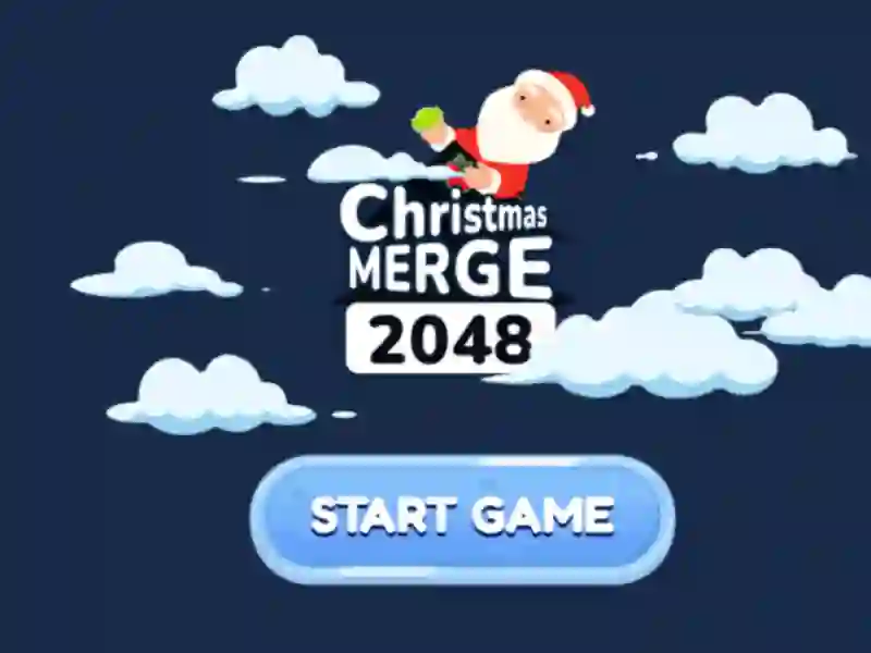 Mchezo Christmas Merge 2048 online