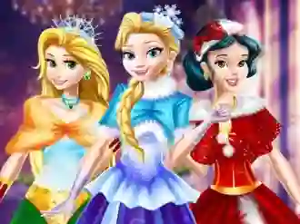 Mchezo Princess Christmas At The Castle online