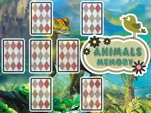 Mchezo Animals Cards Memory online