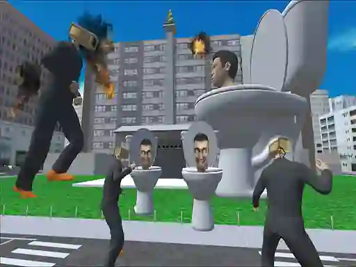 Mchezo Skibidi Toilet Rage online