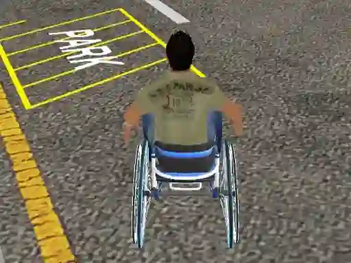Mchezo Wheel Chair Driving Simulator online